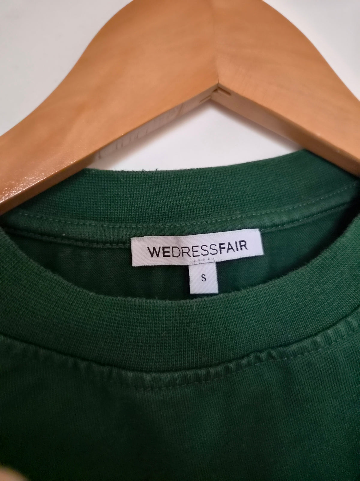T-shirt classique en coton bio | vert forêt