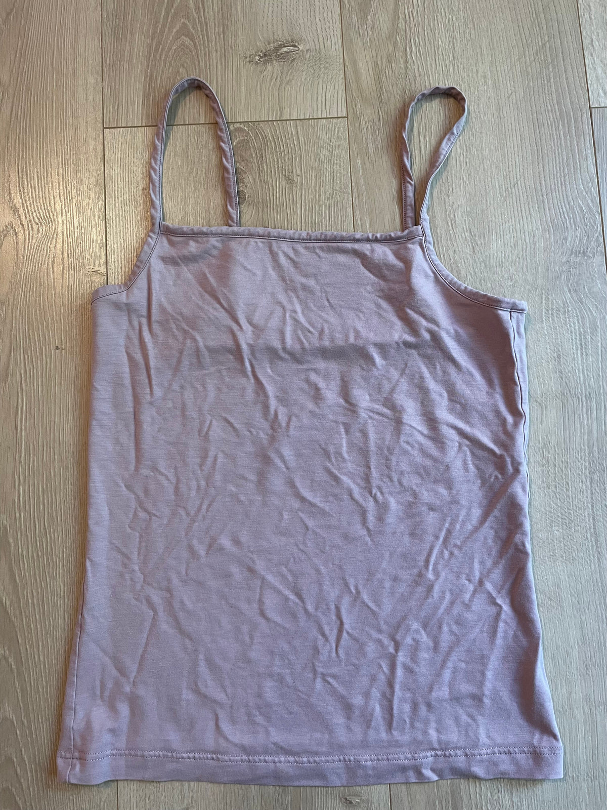 Débardeur rose nude en tencel - dusty rose