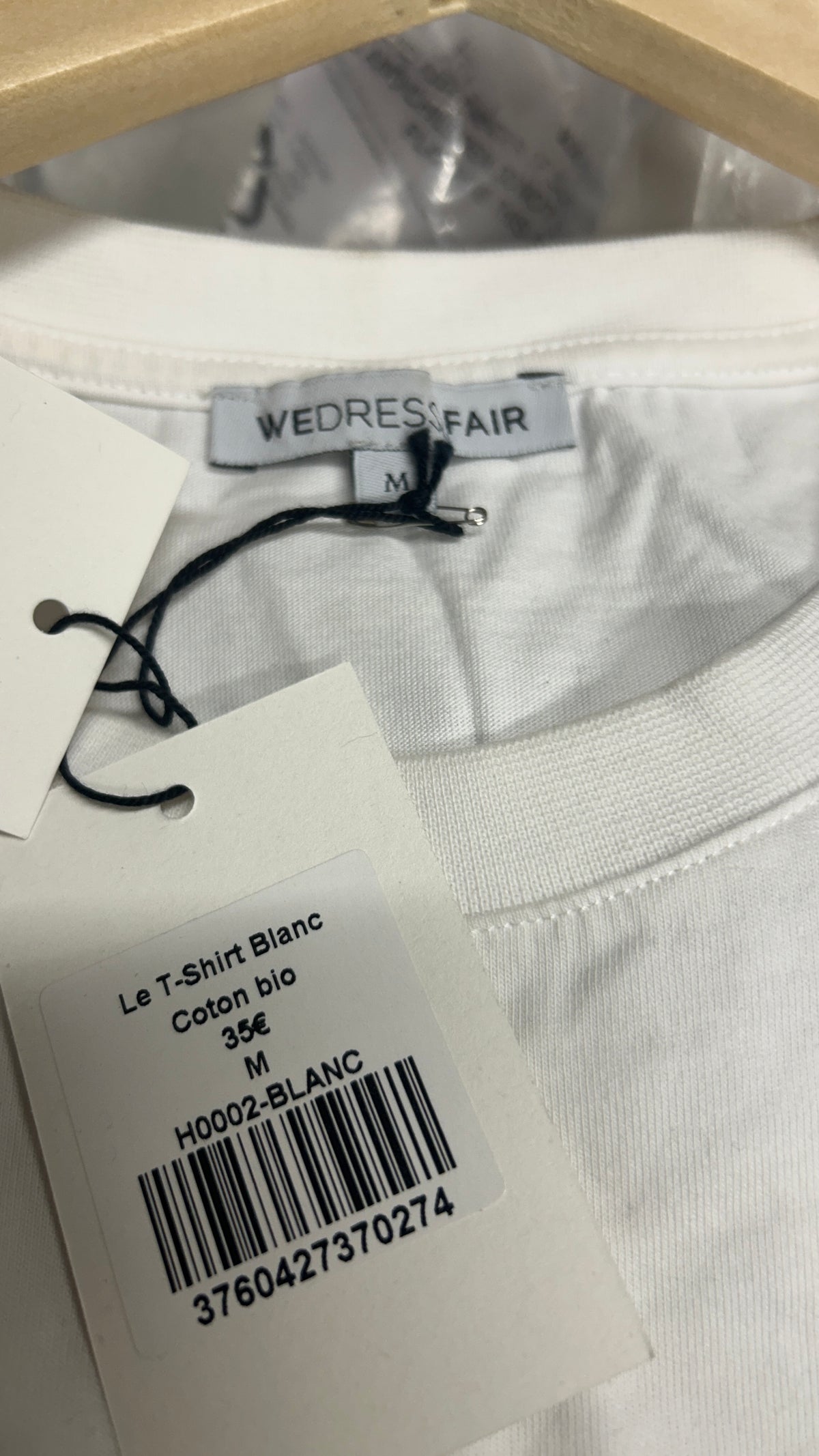 t-shirt en coton bio | blanc