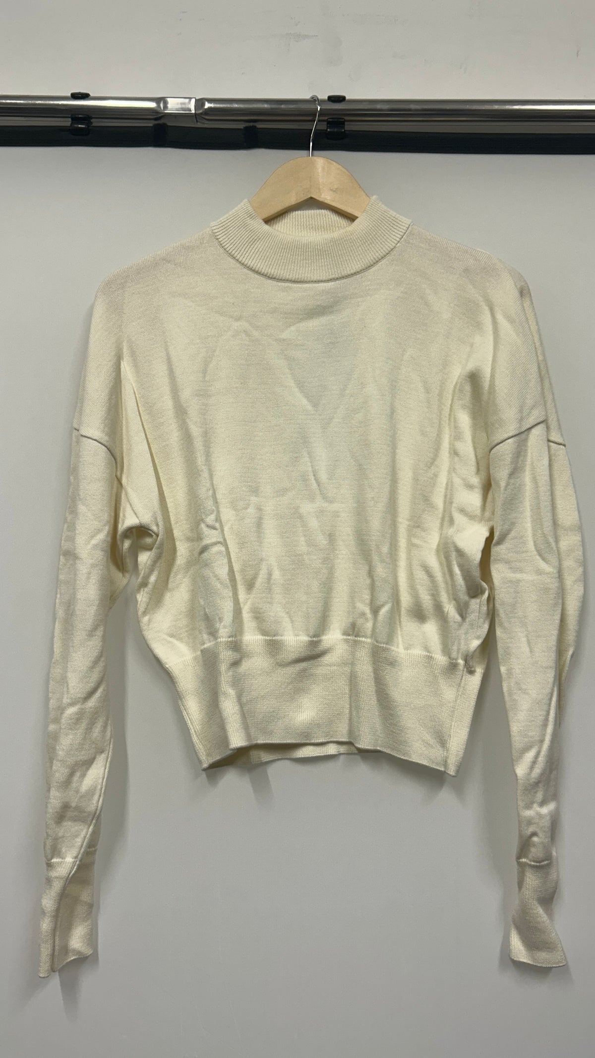 Pull oversize en coton bio | écru 'yin offwhite'