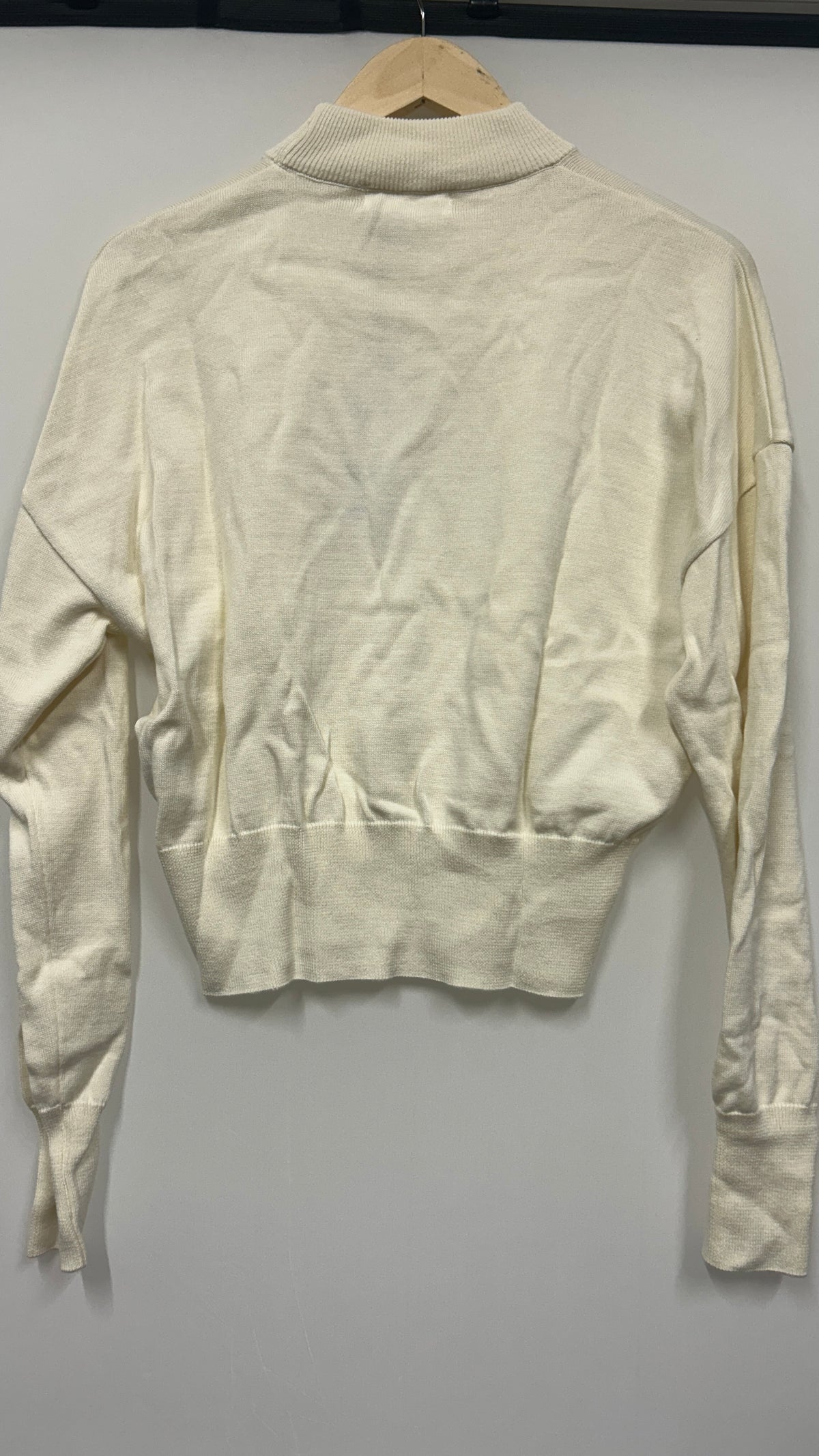 Pull oversize en coton bio | écru 'yin offwhite'