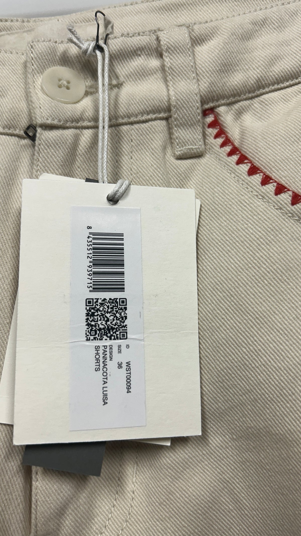 pannacota luisa shorts - ecru