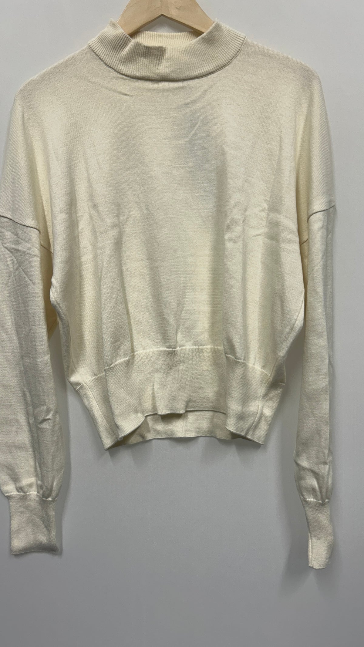 Pull oversize en coton bio | écru 'yin offwhite'