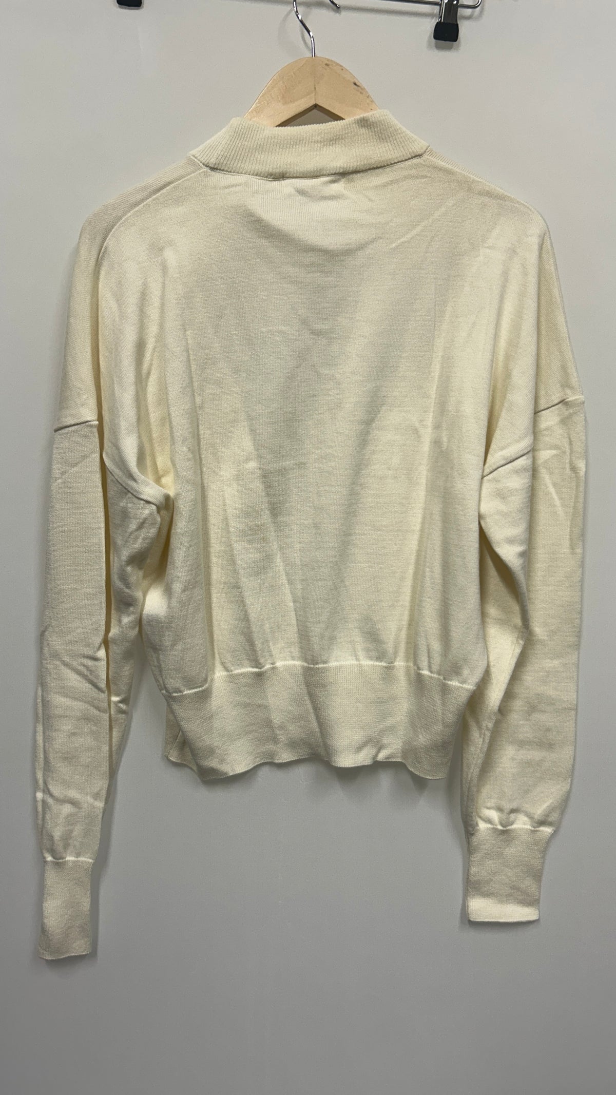 Pull oversize en coton bio | écru 'yin offwhite'