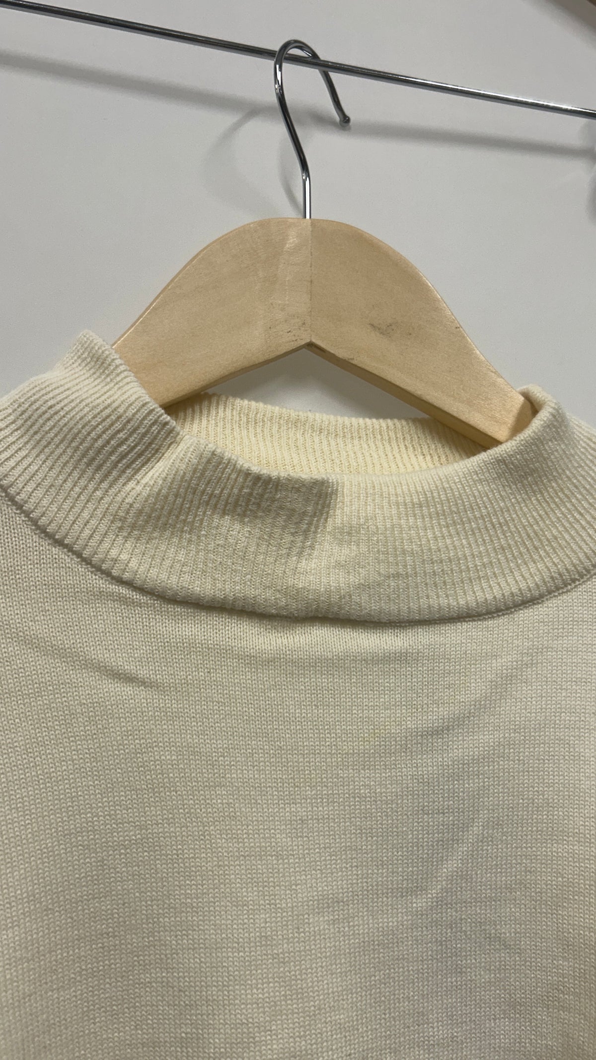 Pull oversize en coton bio | écru 'yin offwhite'