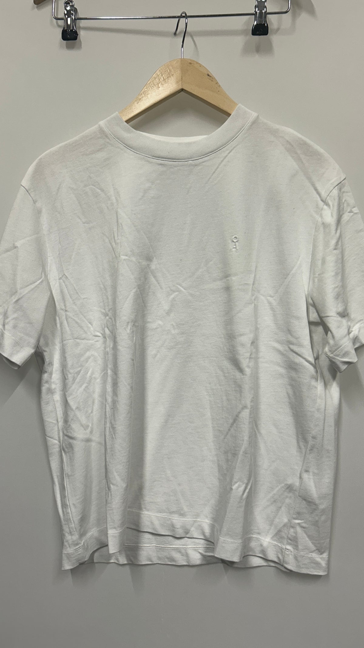 T-shirt en coton bio et recyclé | blanc 'tarjaa white'