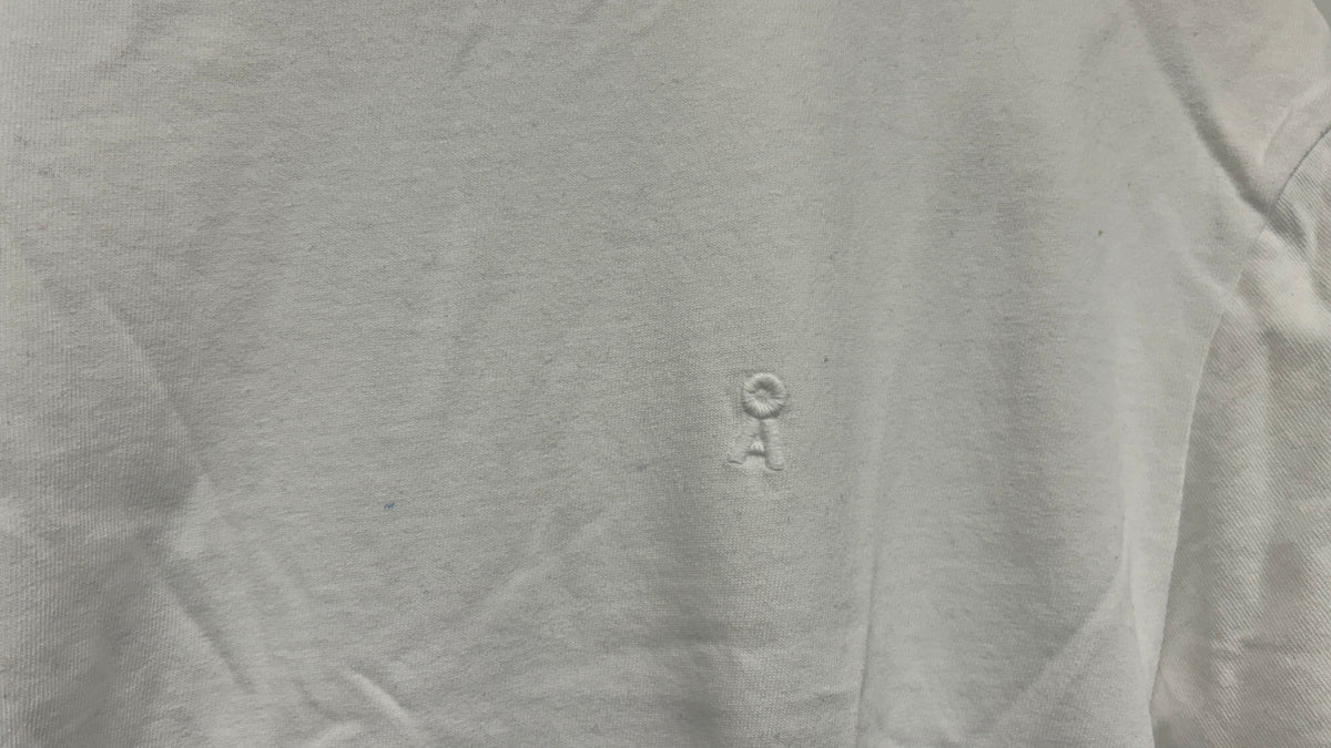 T-shirt en coton bio et recyclé | blanc 'tarjaa white'