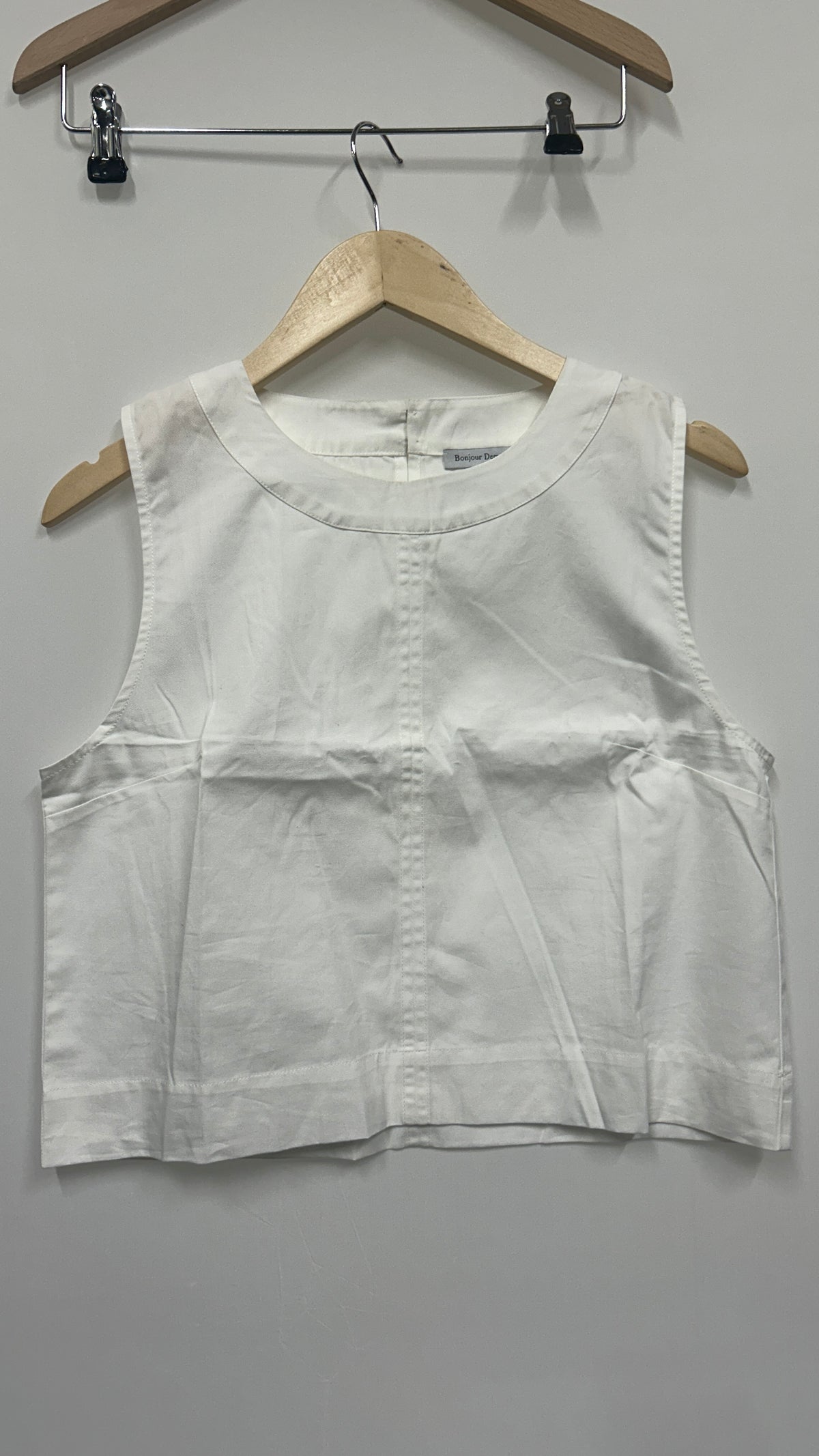 Top Maya blanc