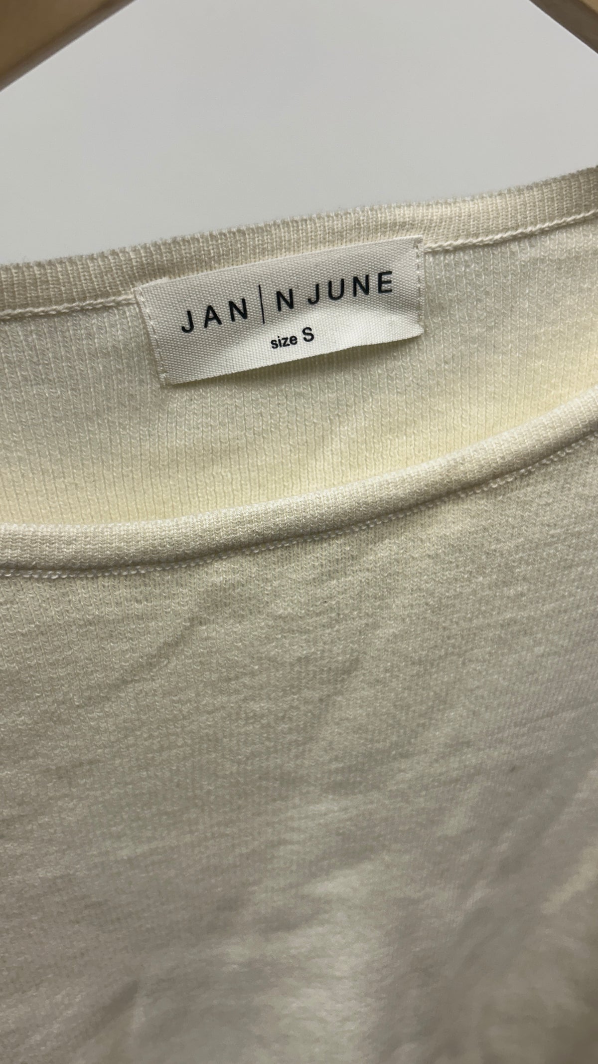 Pull en coton bio | écru 'williamsburg offwhite'