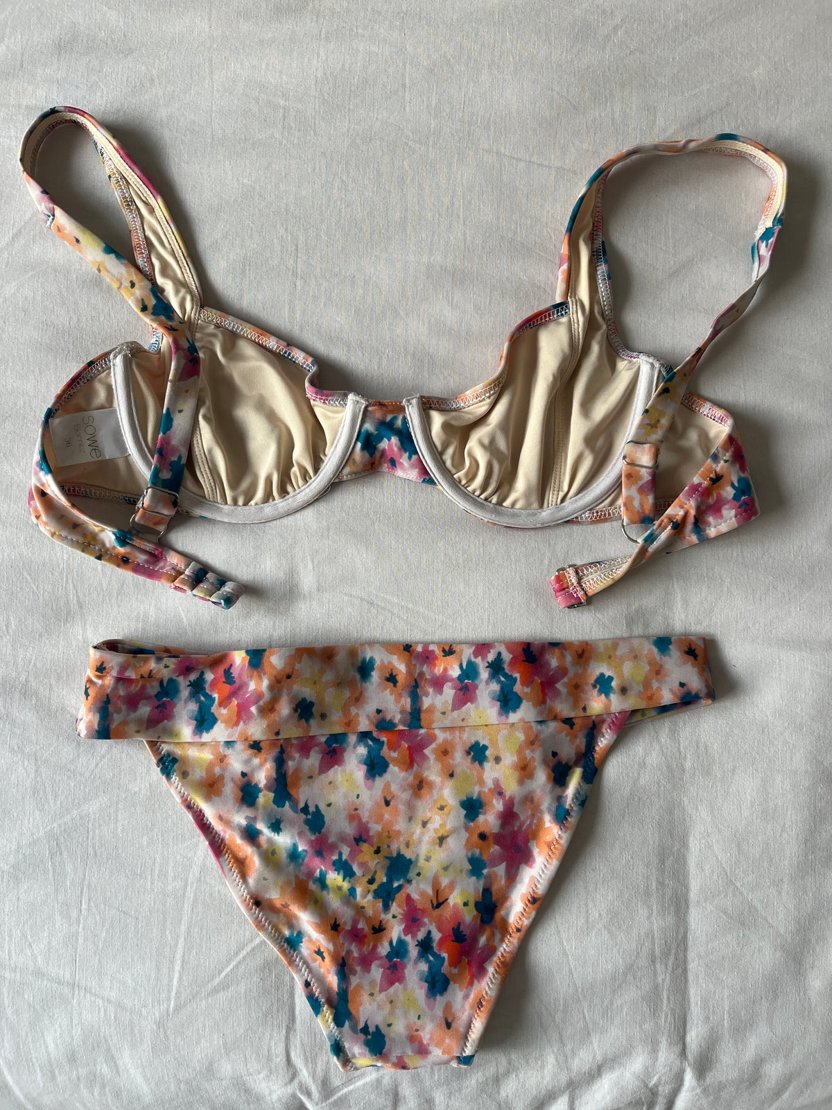 Ensemble de maillot de bain millefleurs SOWE BIARRITZ