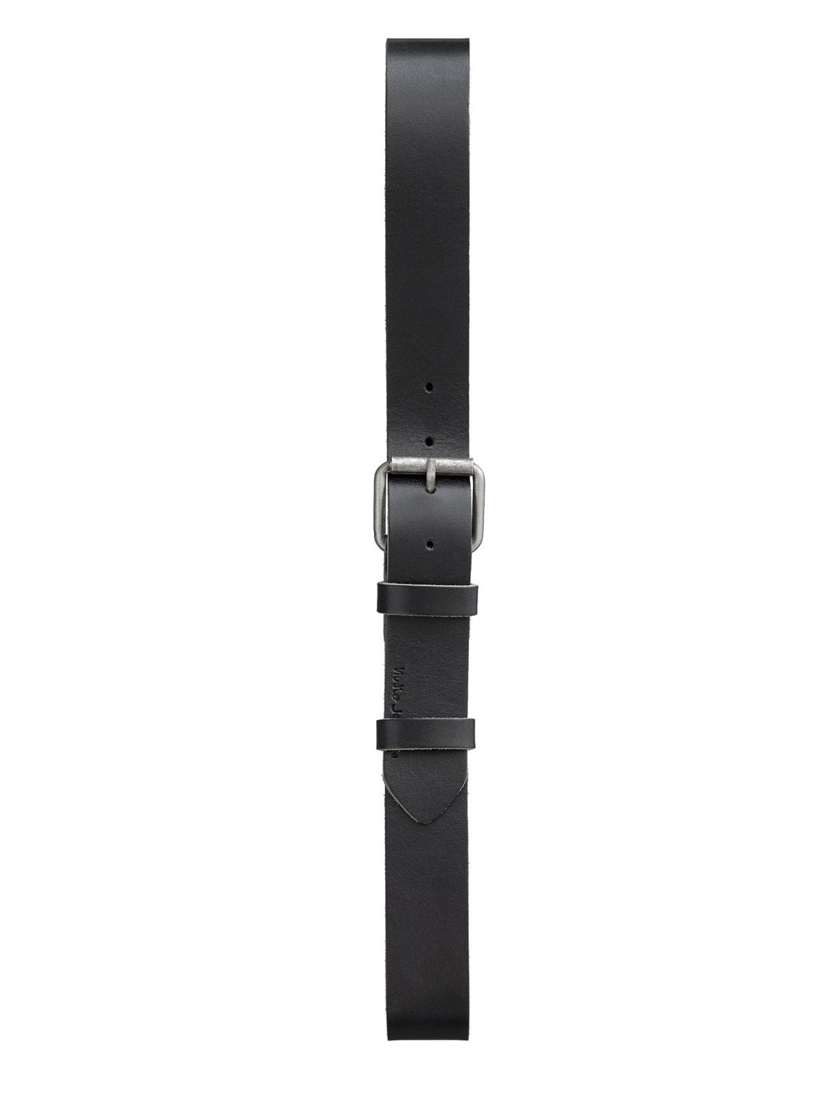 Ceinture en cuir tannage végétal | noir "Pedersson black"