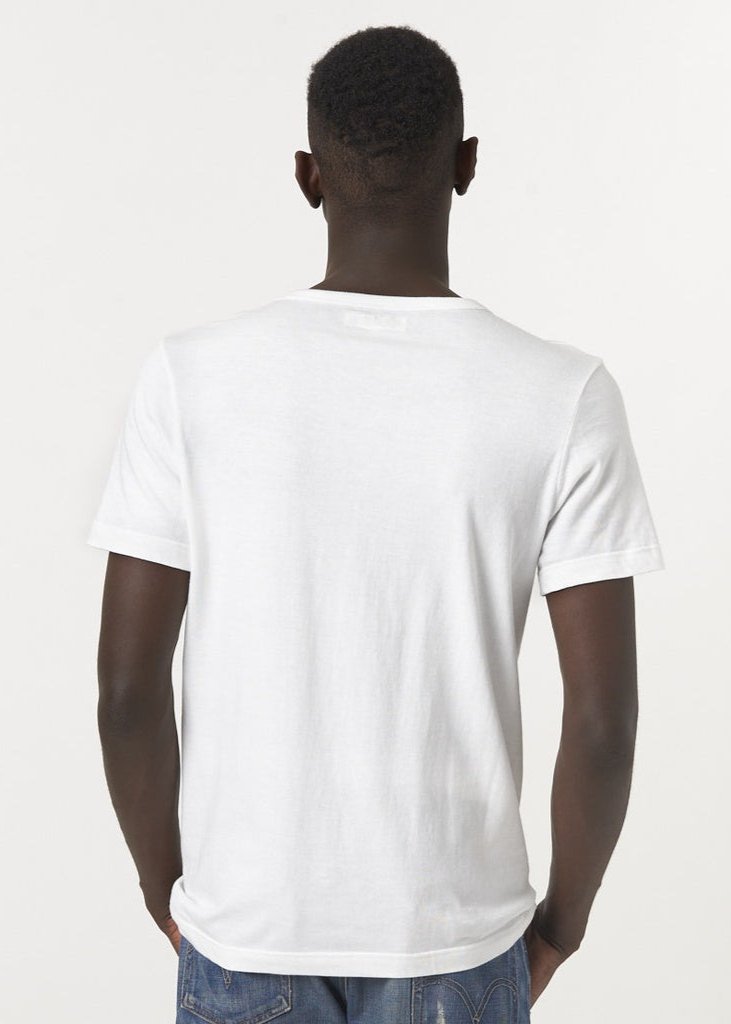 T-shirt uni en coton biologique | blanc "men’s loopwheeled t-shirt 01 white""