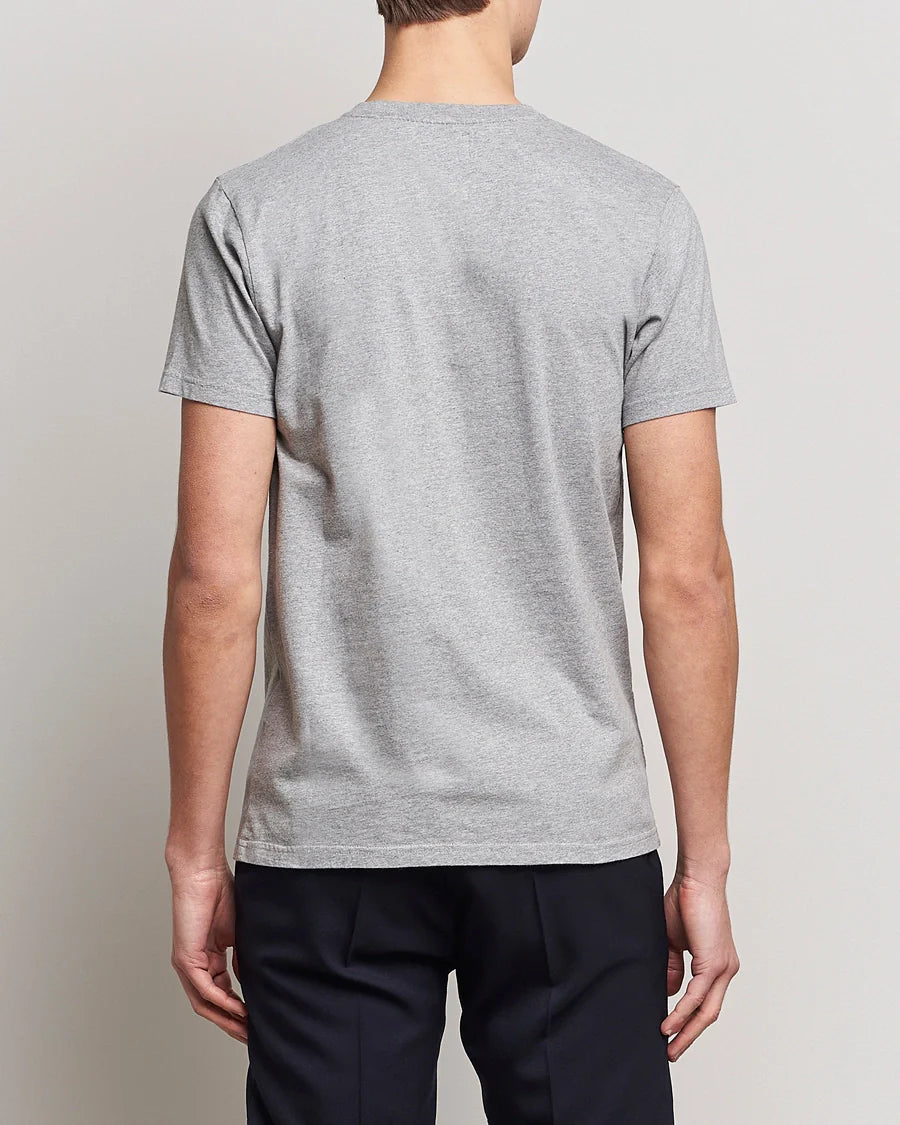T-shirt manches courtes en coton bio | gris "Heather grey"