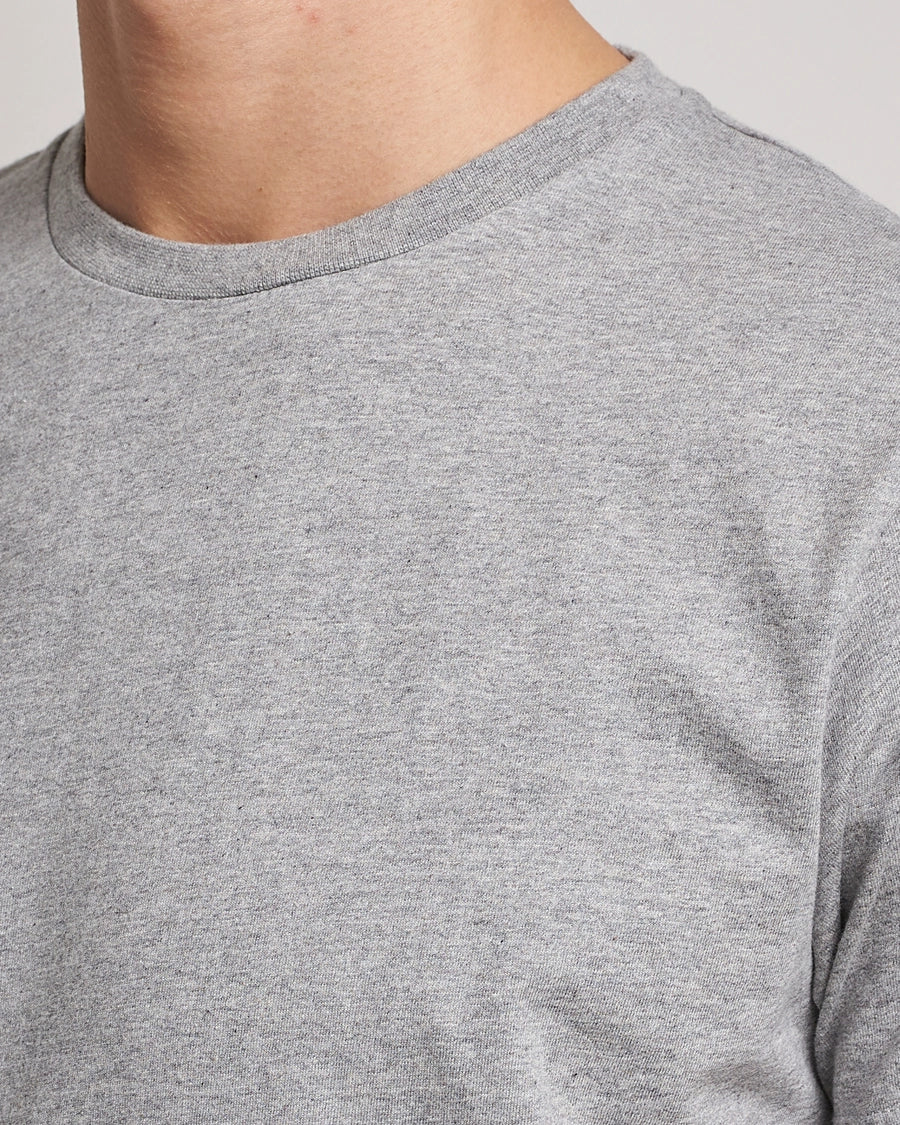 T-shirt manches courtes en coton bio | gris "Heather grey"