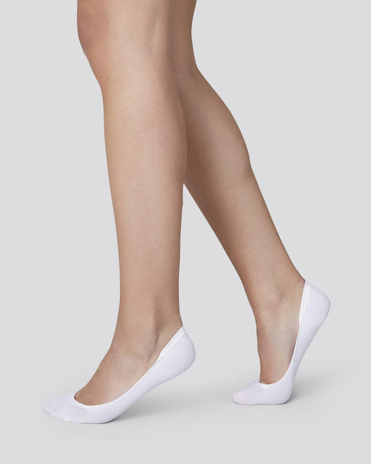 Pack 2 paires socquettes en recyclé | blanc "ida white"