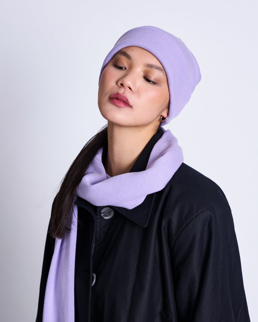 Bonnet en coton bio | Lavande "brooklyn lavender"