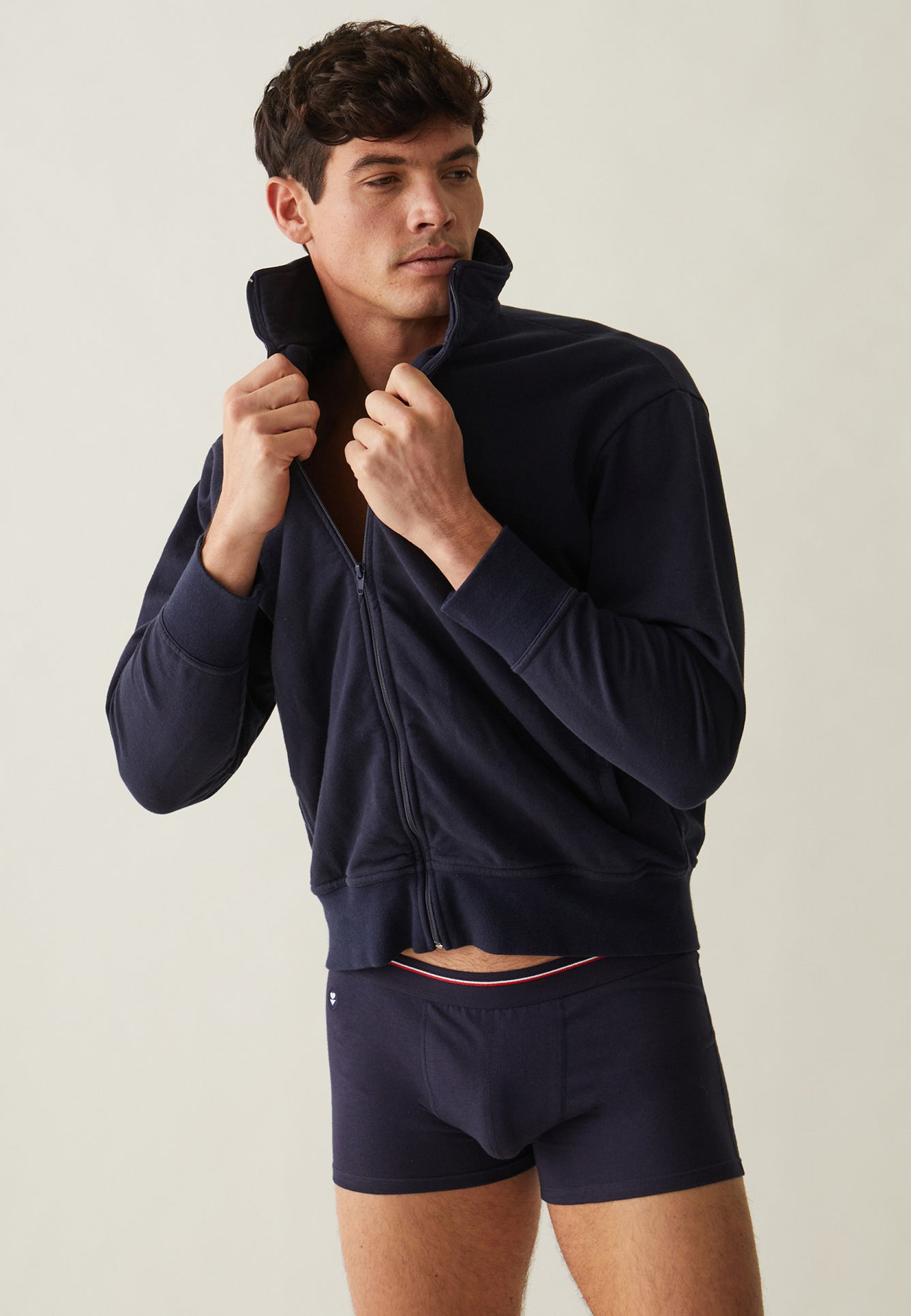Boxer made in France en lyocell et coton | bleu "samuel bleu"