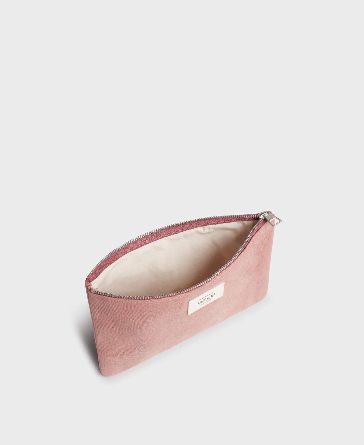 Pochette en coton bio | Rose "sunrise pouch"