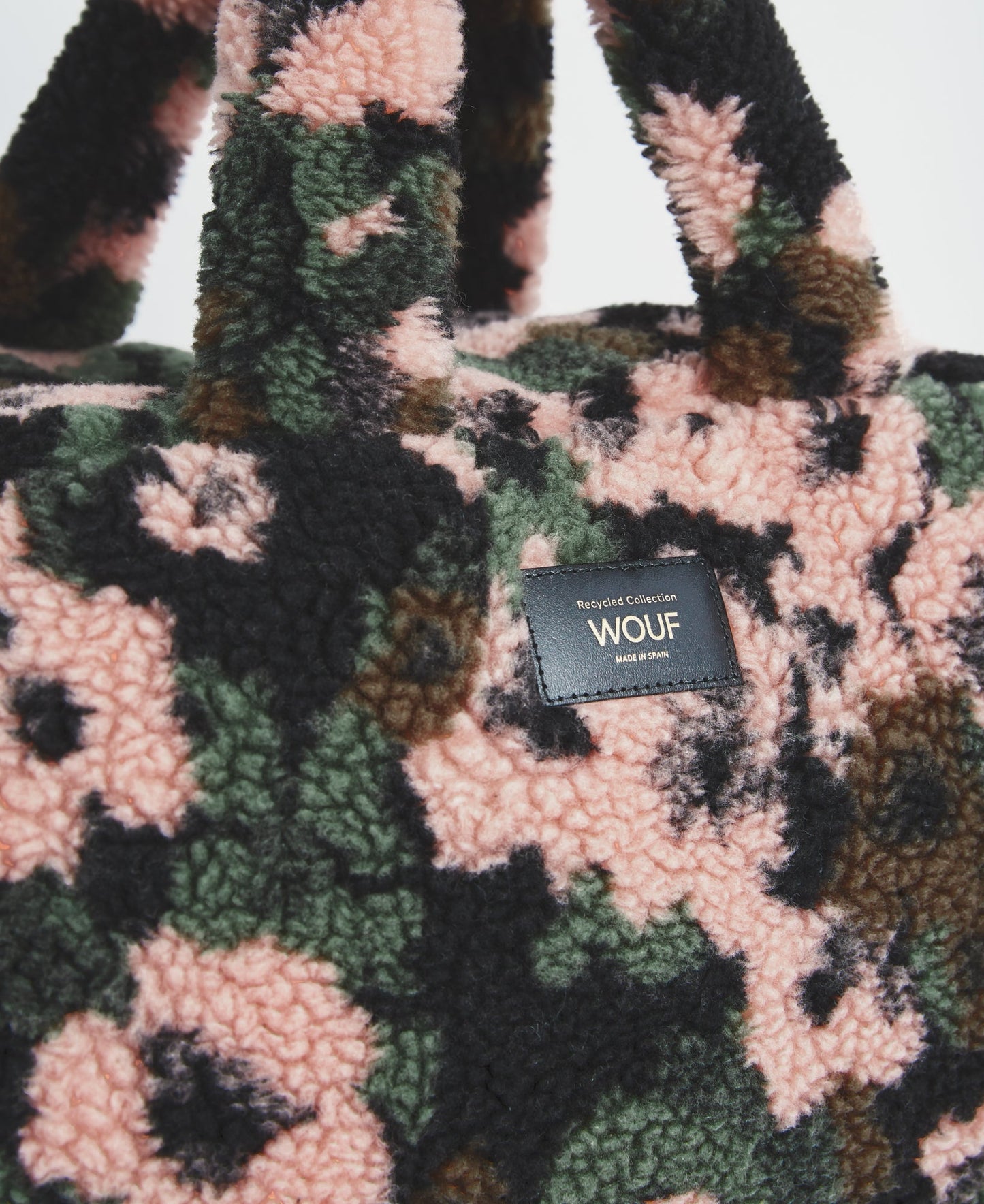 Sac weekend en matières recyclées | motif fleuri "margot weekend bag"