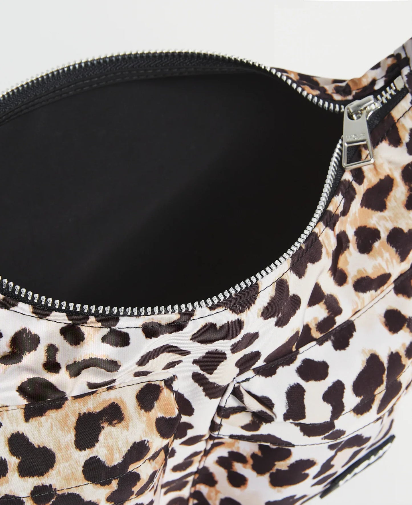Banane motif léopard en matière recyclée | multicolore "kim crossbody bag léopard"