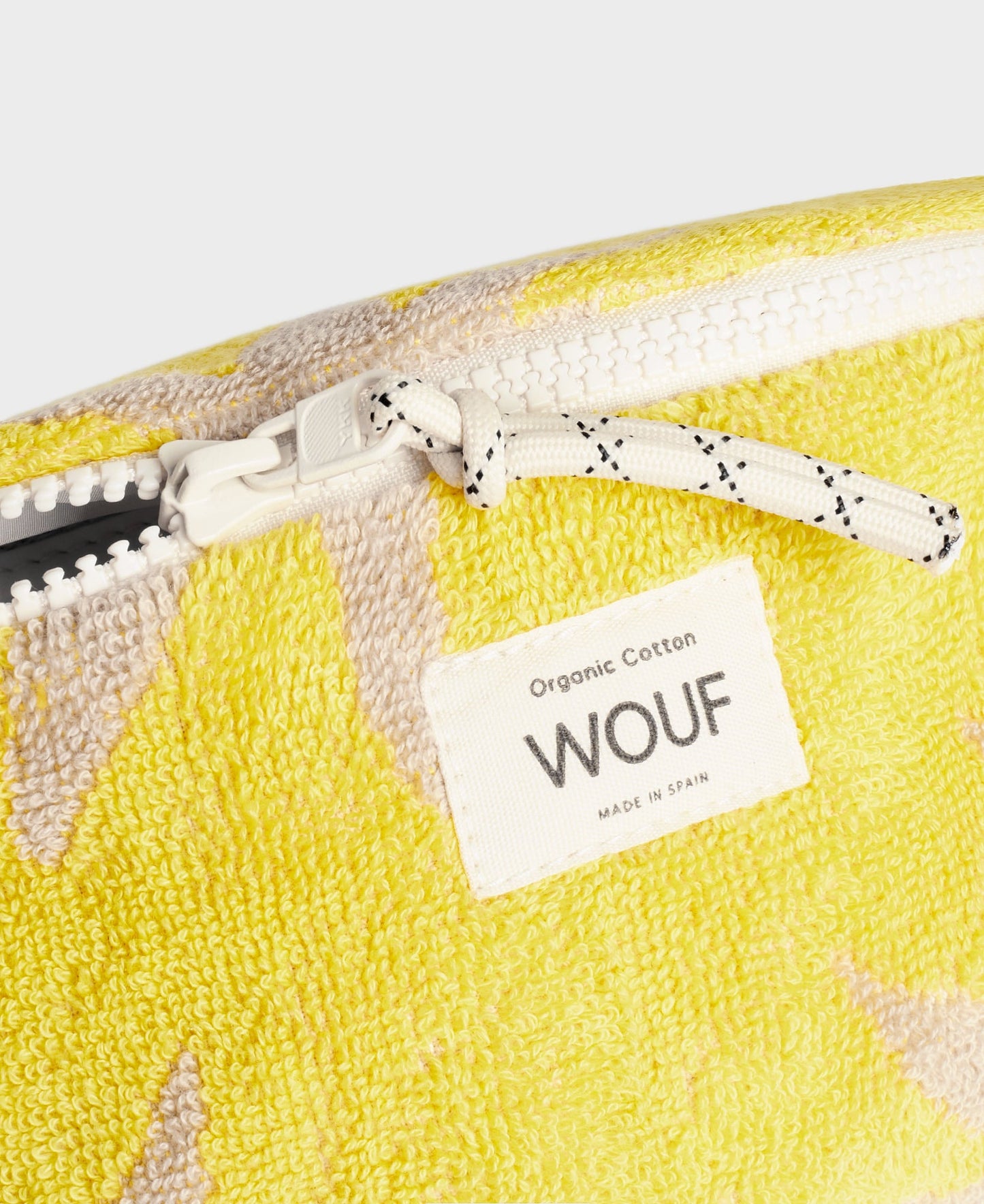 Banane en coton bio | Jaune à motifs "formentera waistbag soleils"