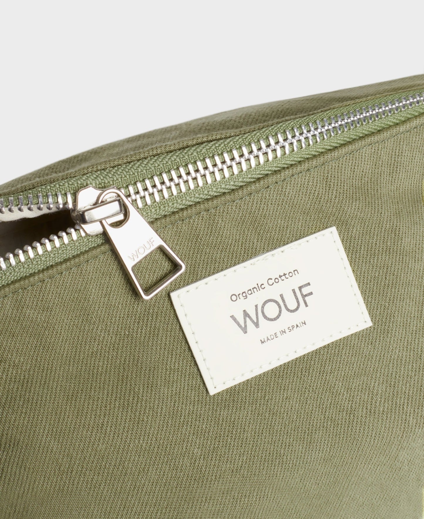 Banane en denim en coton bio | Kaki "sunset waistbag kaki"