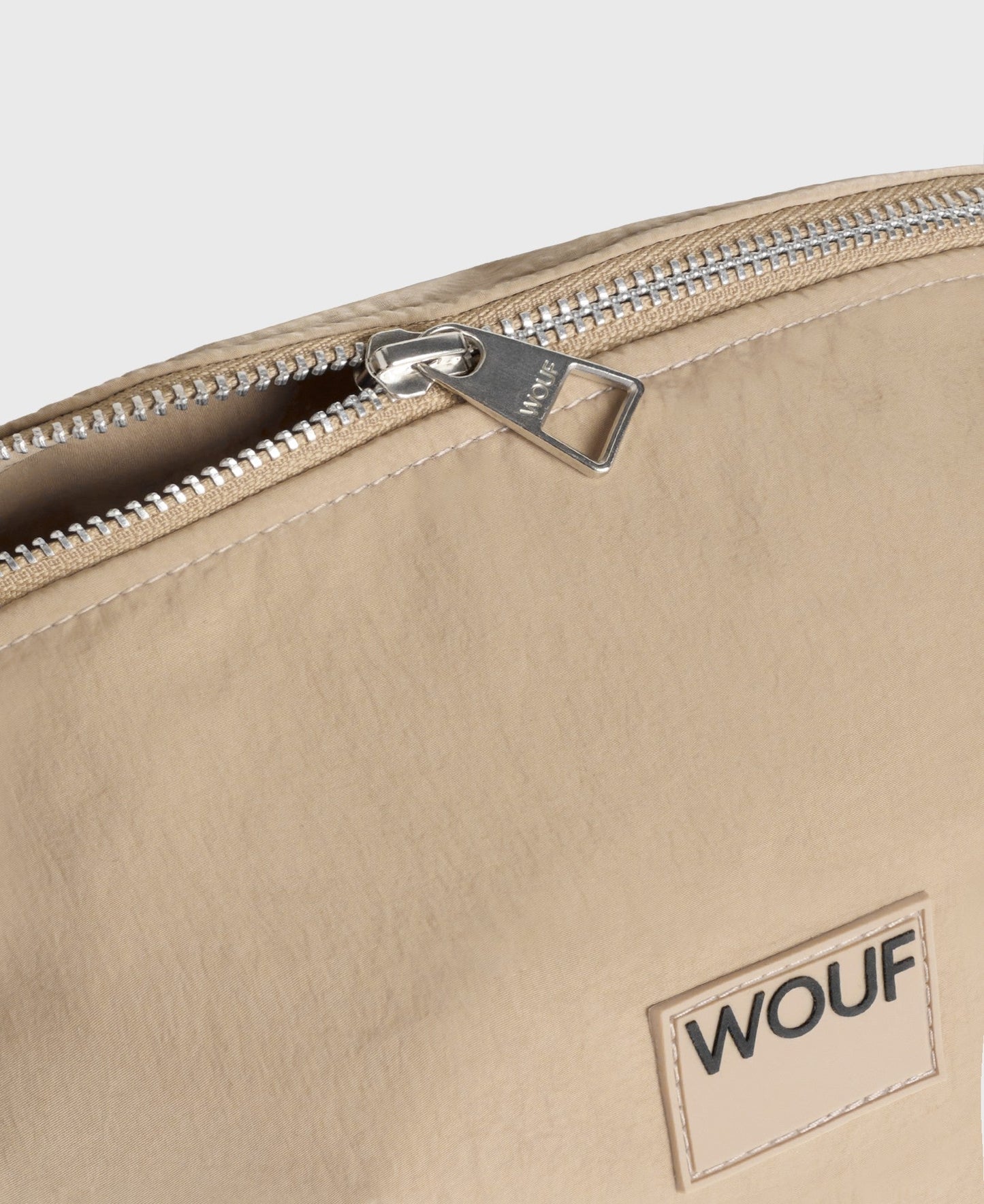 Banane en matière recyclée déperlante | Beige "oatmilk waistbag beige"