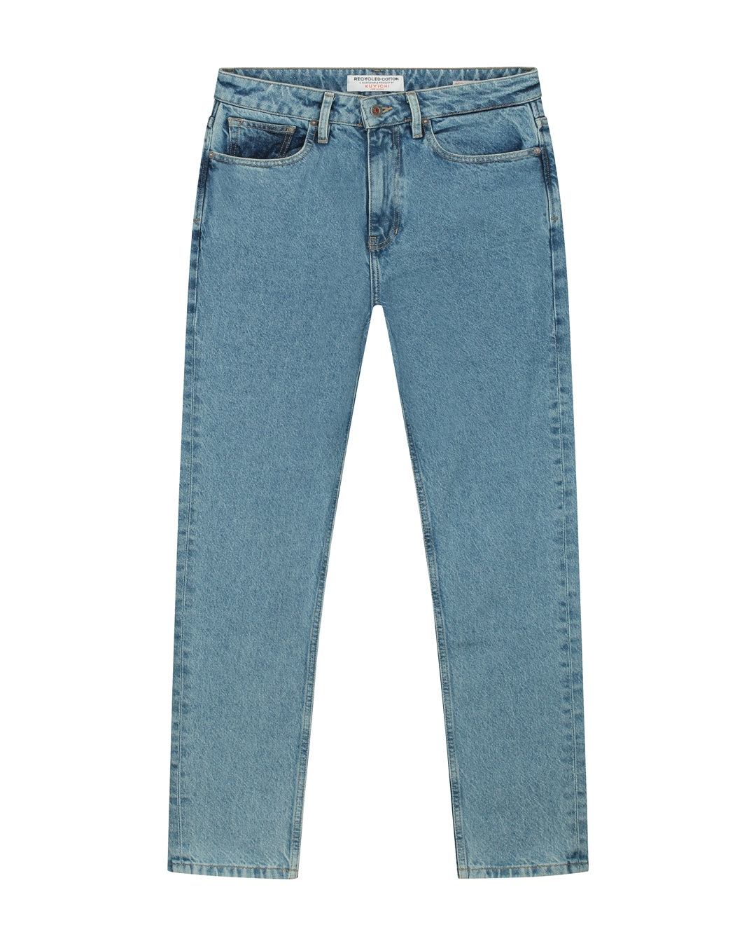 Jean mom en coton recyclé | bleu "nora loose tapered heritage blue light blue"