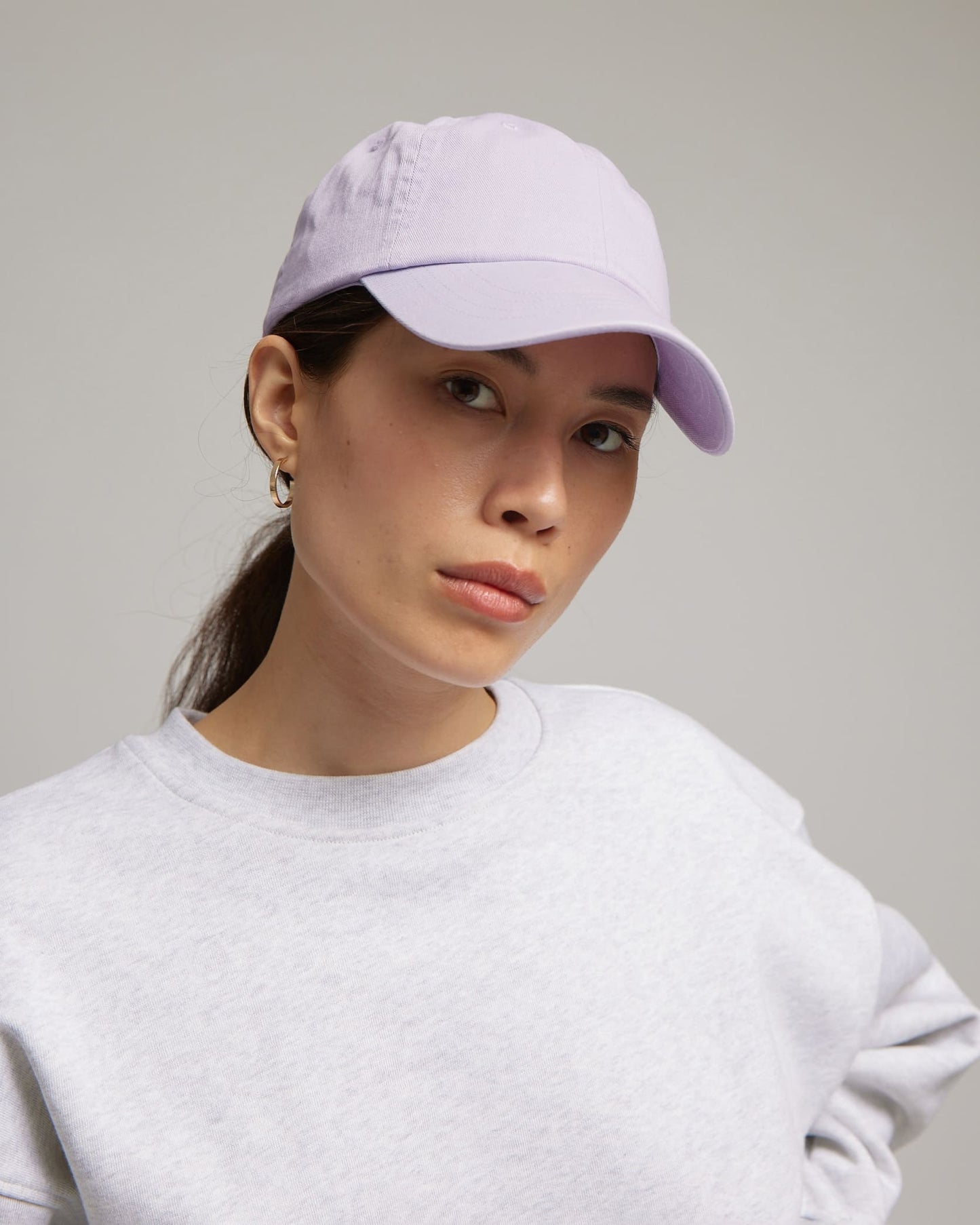 Casquette en coton bio | lilas "cap soft lavender"