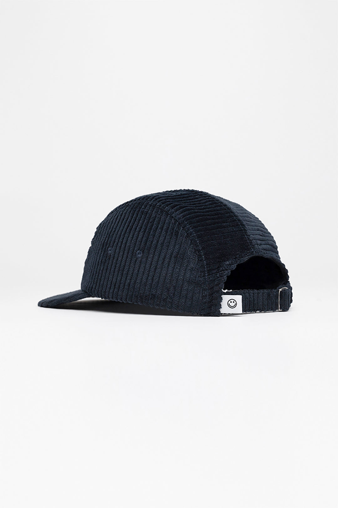 Casquette velours en coton bio | marine "cord 5-panel cap deep navy"