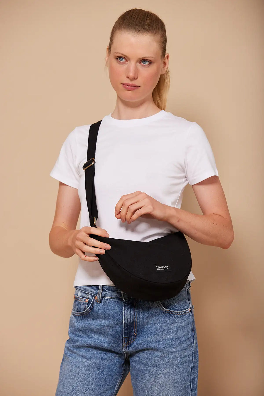 Banane en coton bio | Noir "andrea noir"