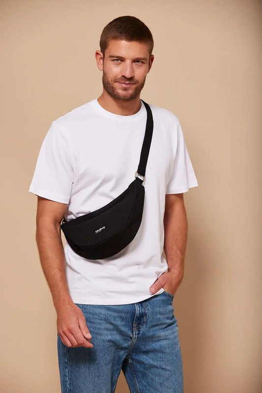 Banane en coton bio | Noir "andrea noir"