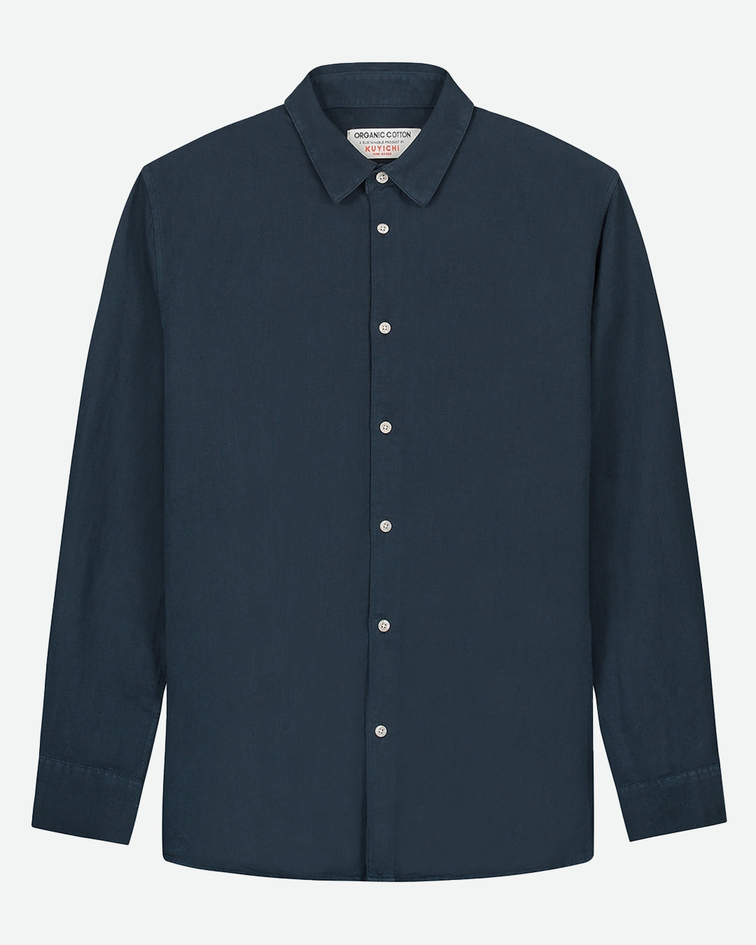 Chemise en lin et coton bio | Marine "nico shirt dark navy"