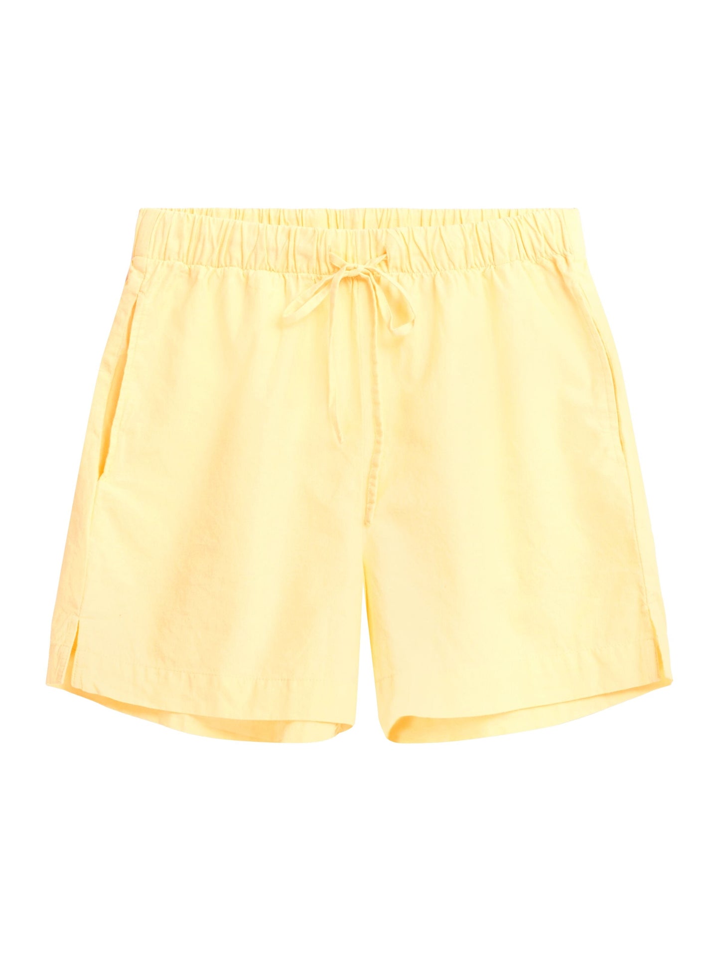 Short ample en coton bio | Jaune "posey wide waist shorts impala"