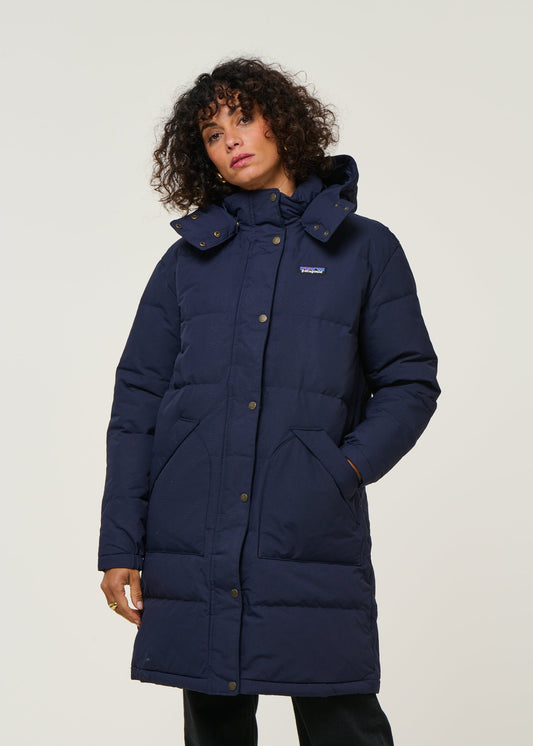 Parka en matières recyclées | bleu "w's downdrift parka - snbe"