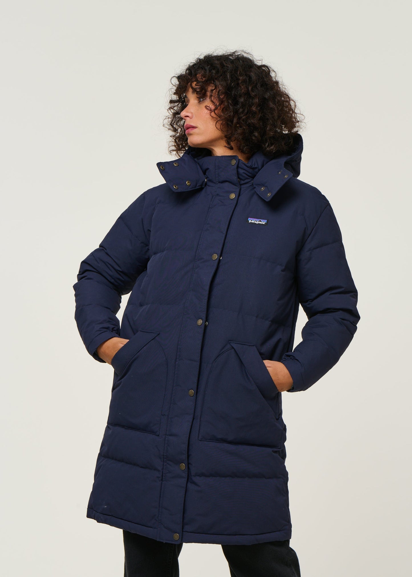 Parka en matières recyclées | bleu "w's downdrift parka - snbe"