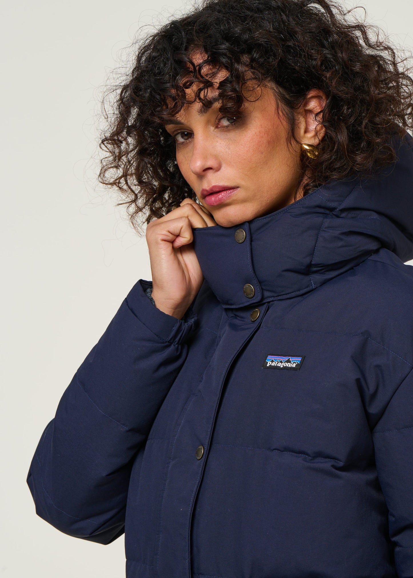Parka en matières recyclées | bleu "w's downdrift parka - snbe"