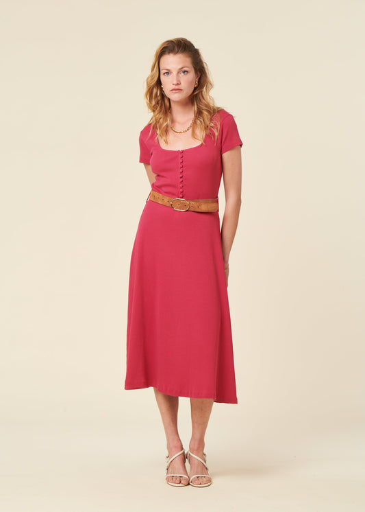 Robe Jane fuchsia