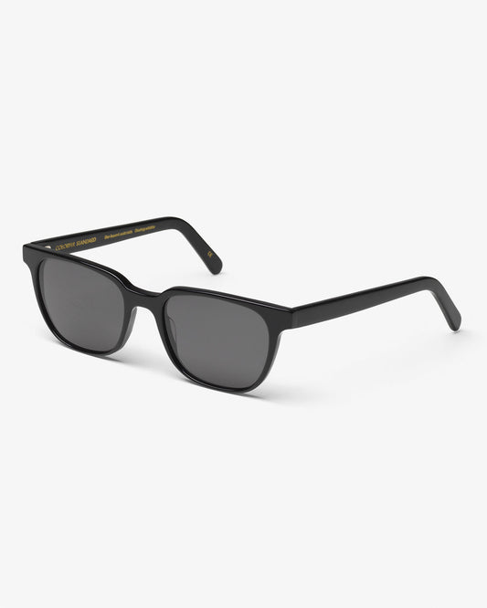 Lunettes de soleil en acetate biodegradable | noir "14 deep black solid black"
