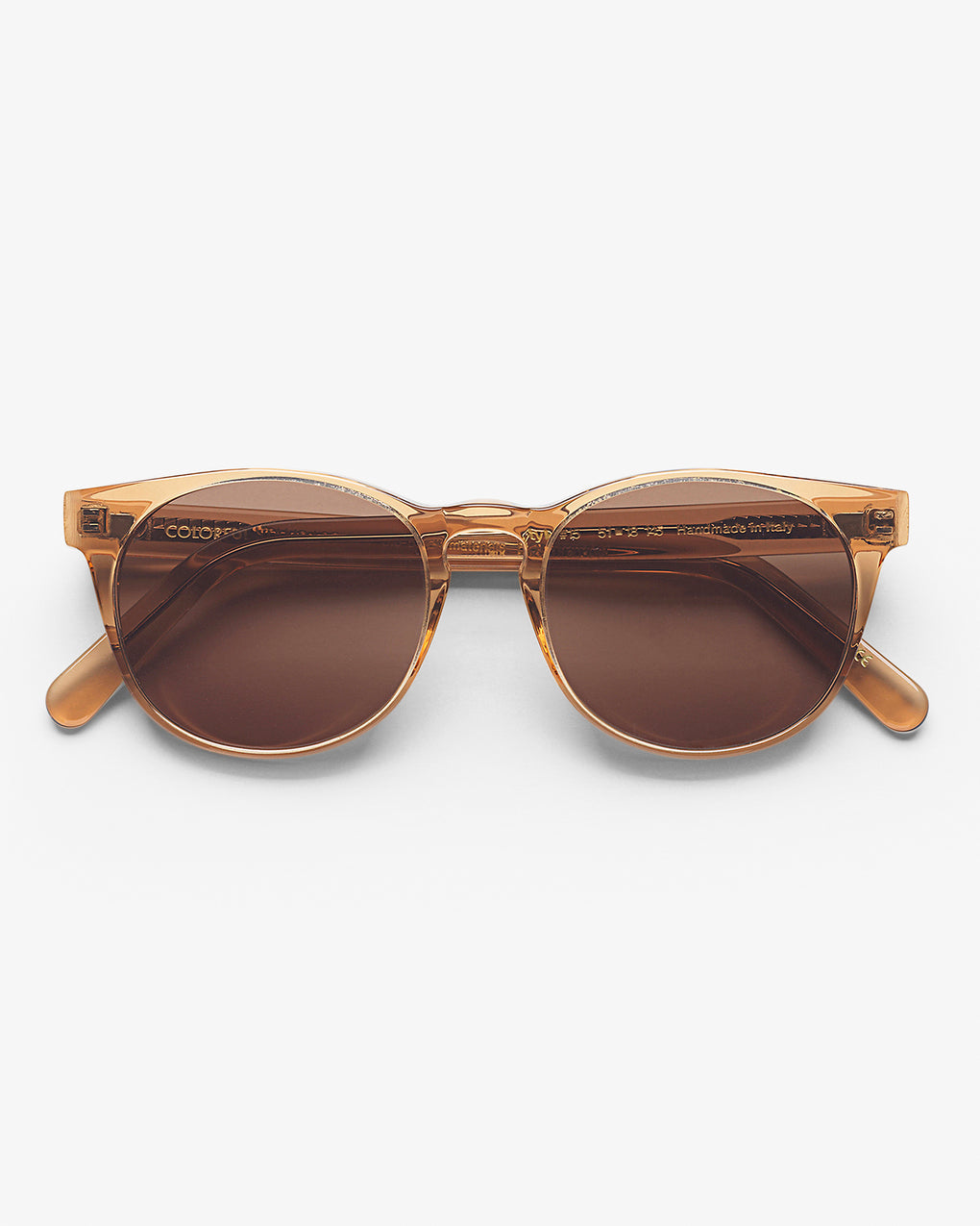 Lunettes de soleil en acetate biodegradable - 15 sahara camel brown