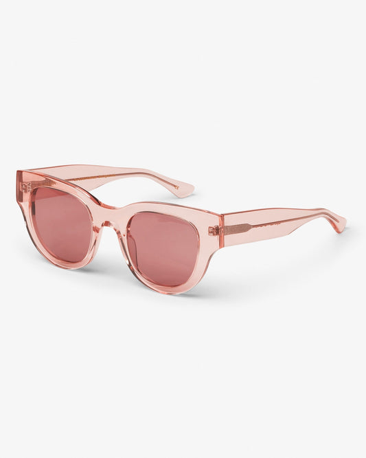 Lunettes de soleil en acetate biodegradable - Sunglass 06 faded pink / dark pink