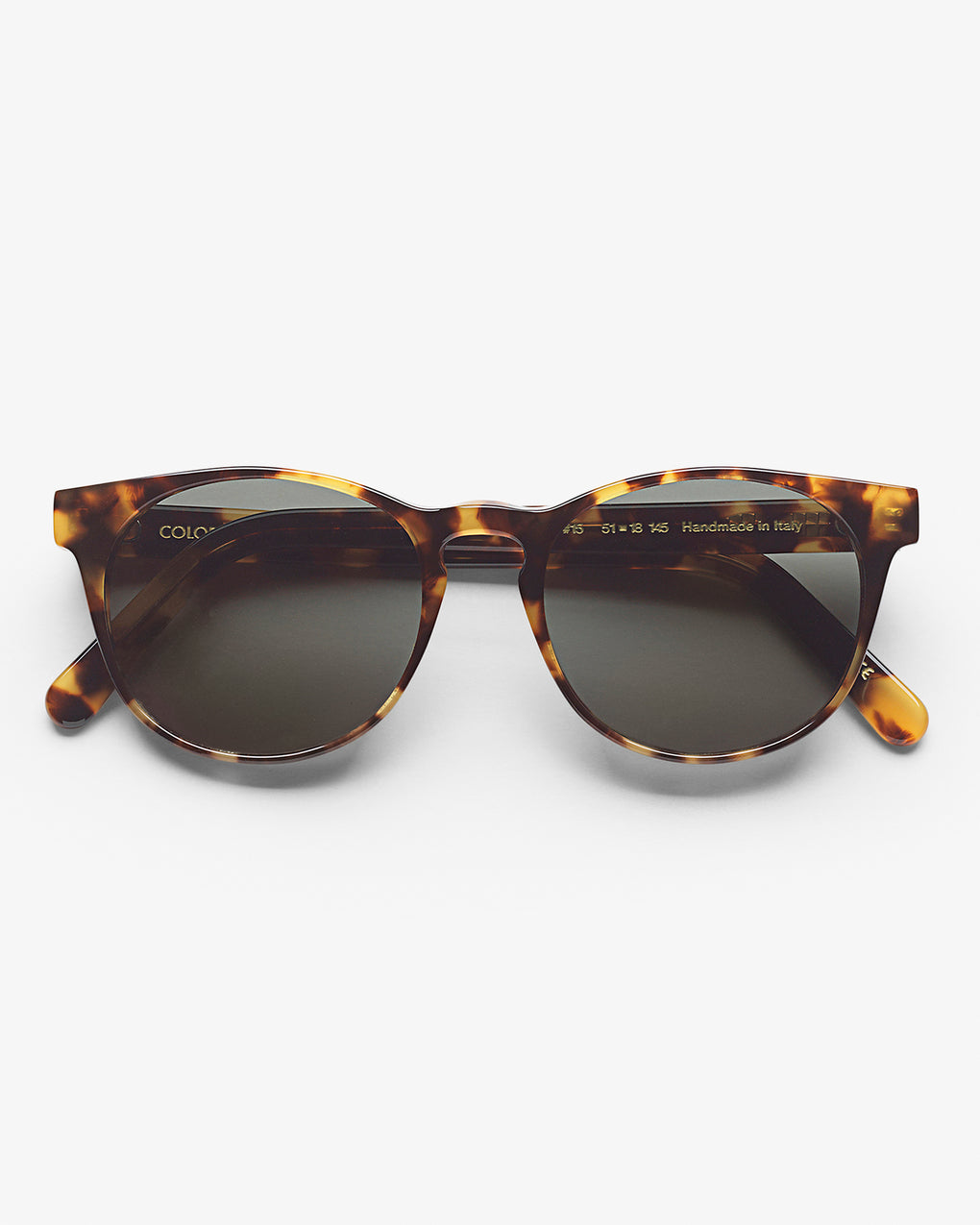 Lunettes de soleil en acétate biodégradable  - 15 classic havana green