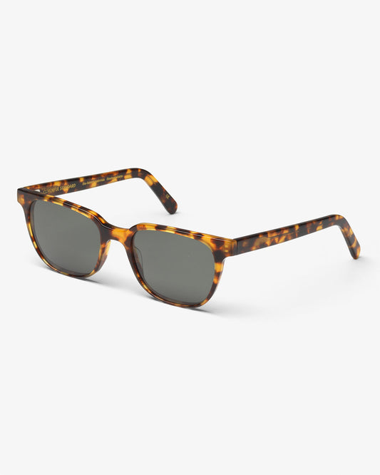 Lunettes de soleil en acetate biodegradable | marron "14 classic havana green"