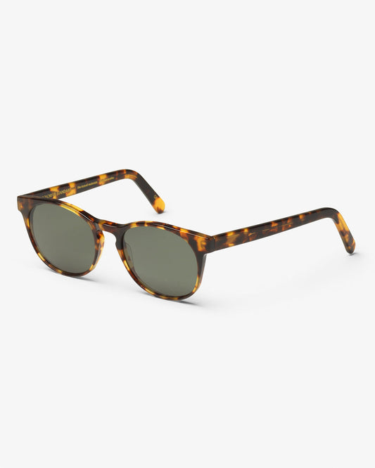 Lunettes de soleil en acétate biodégradable  - 15 classic havana green