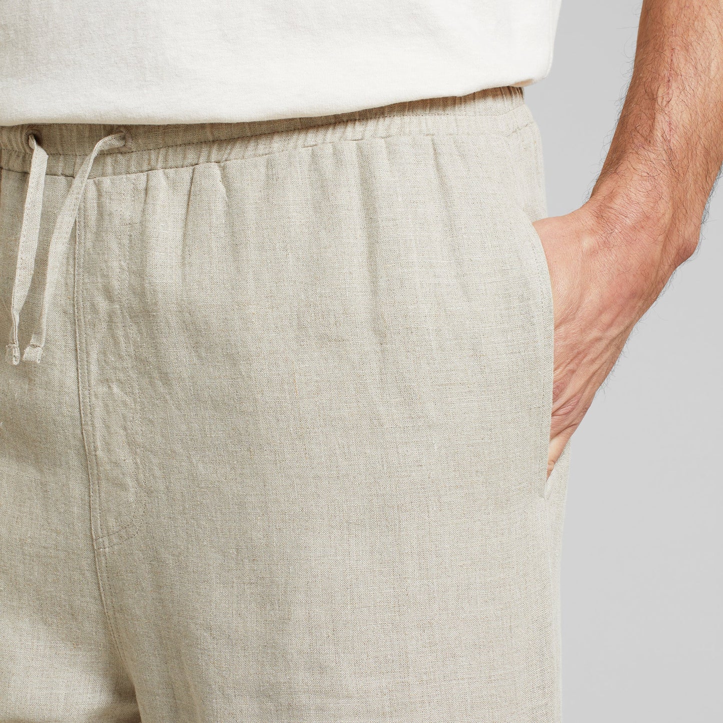 Short en lin | beige "shorts vejle linen ecru"