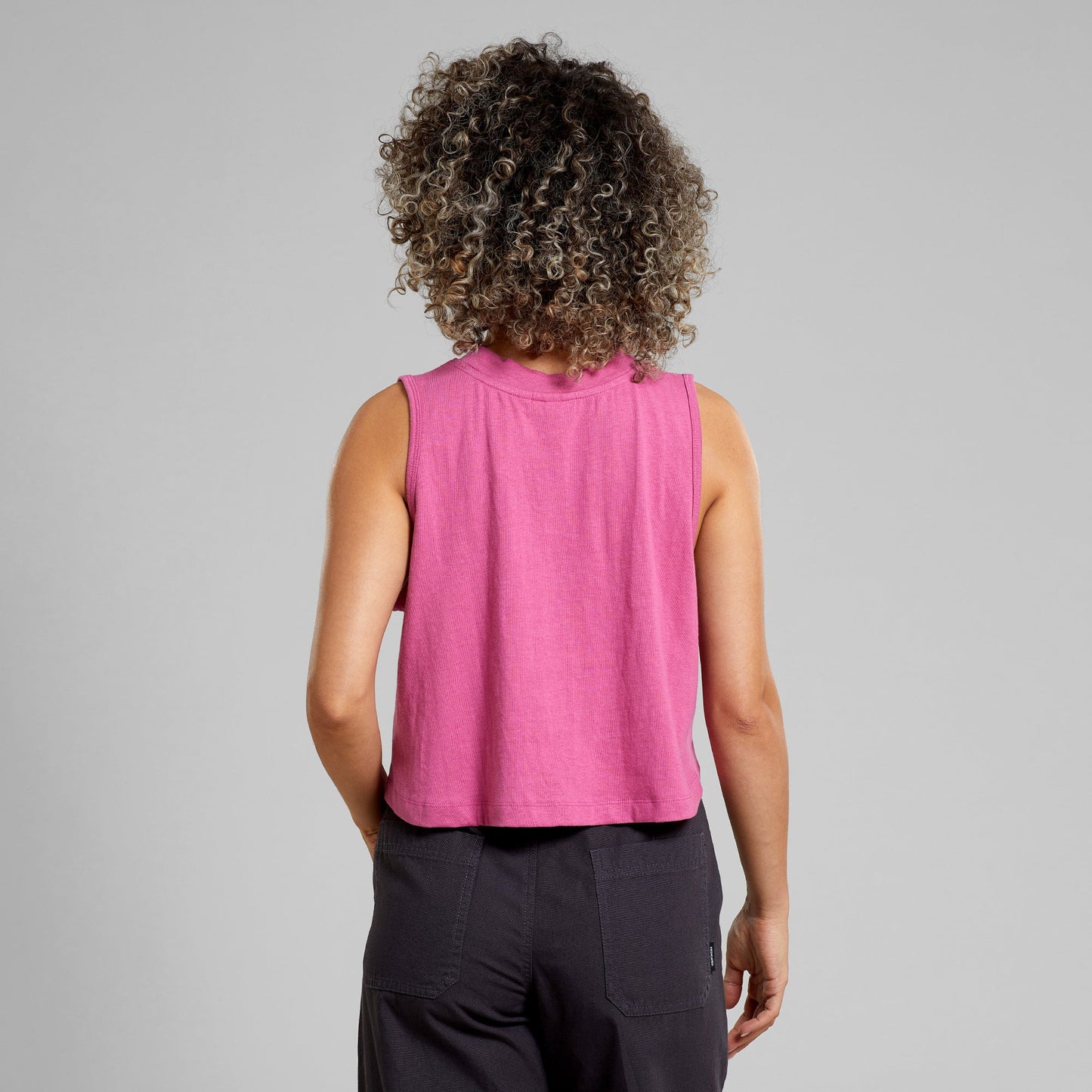 Débardeur en coton bio et chanvre | Rose "top namsos hemp violet purple"