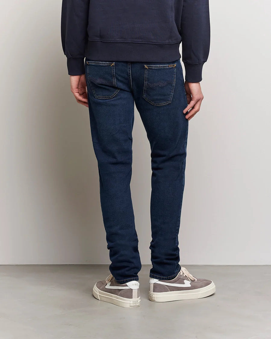 Jean slim en coton bio - bleu foncé "Lean Dean New Ink"