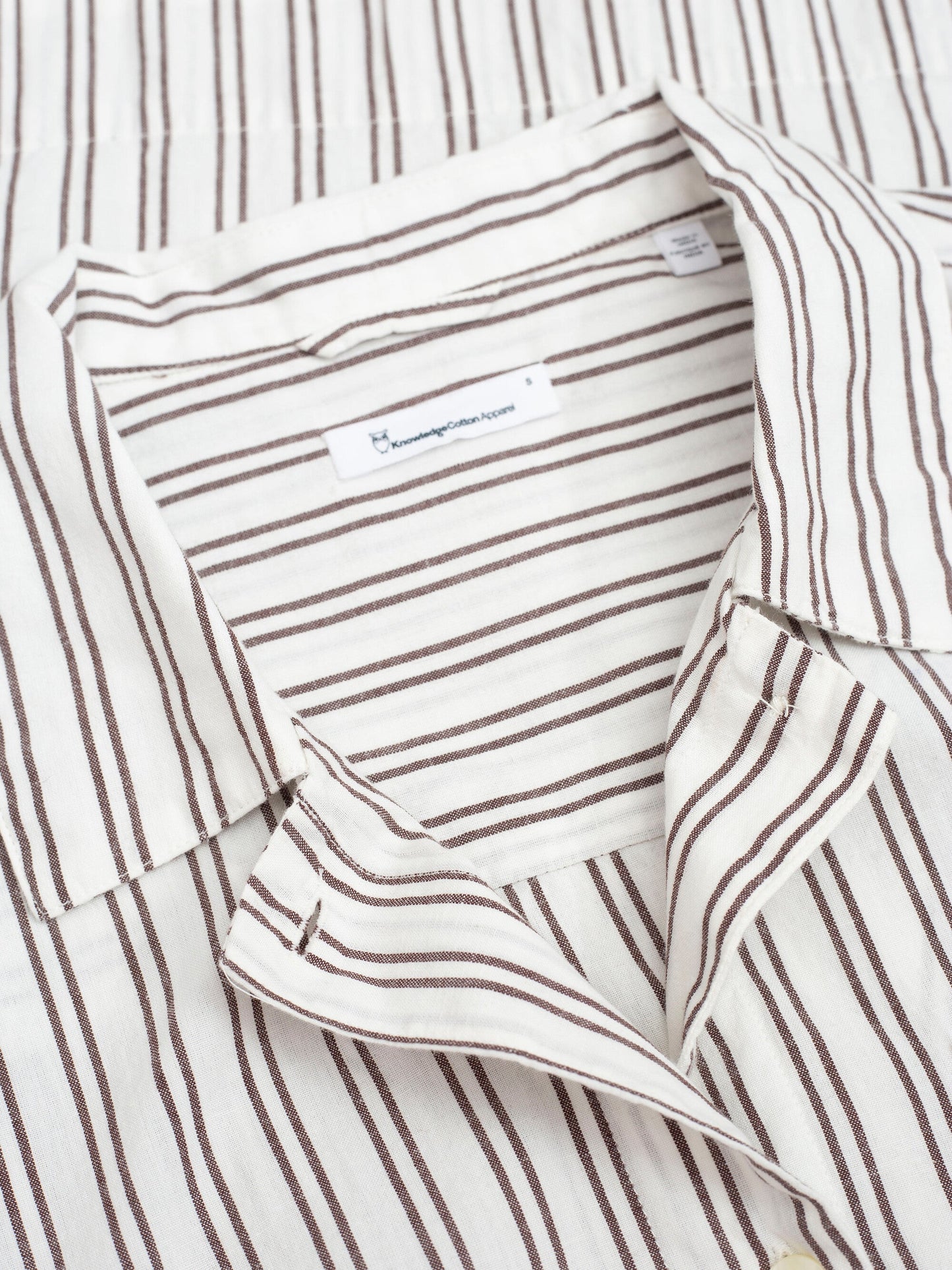 Ensemble de pyjama en coton bio | Rayures marron "pyjama set stripe brown"