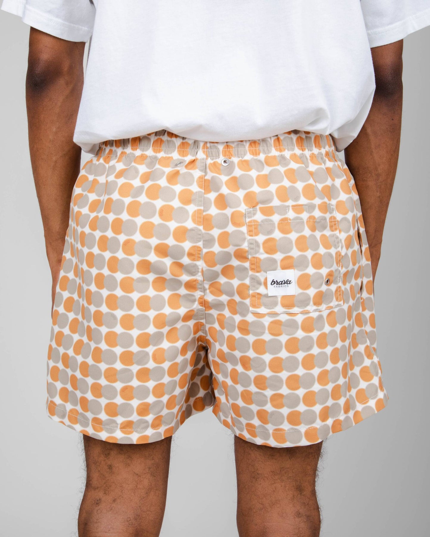 Short de bain en matière recyclée | Multicolore "eclipse swimsuit storm blue"