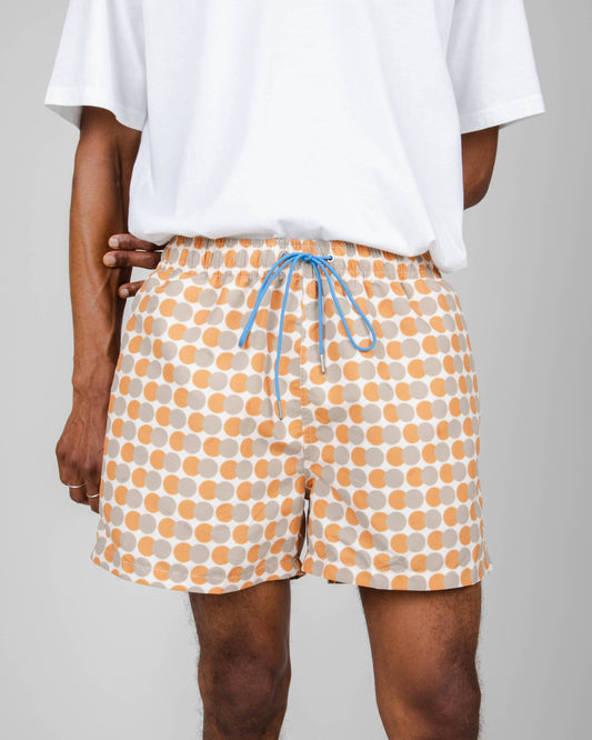 Short de bain en matière recyclée | Multicolore "eclipse swimsuit storm blue"